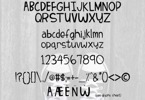 Matchstick Font 1