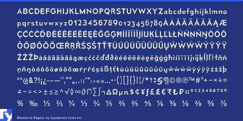 Mesmerize Font 3