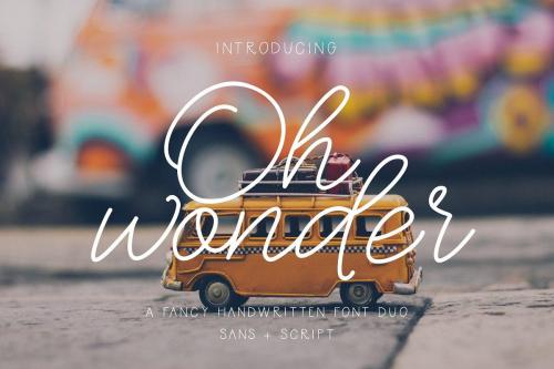 Oh Wonder Font