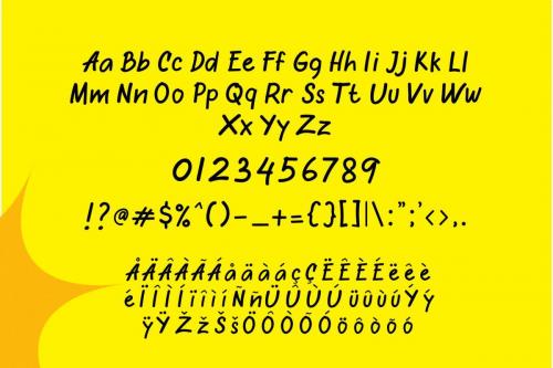 Oretans Shadow Font 4