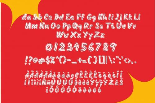 Oretans Shadow Font 5