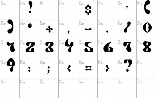 Petal Font 1