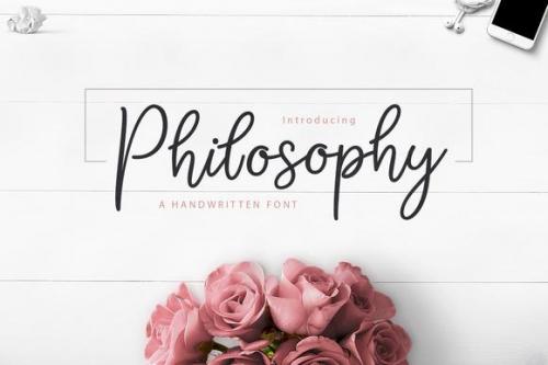 Philosophy Font 6