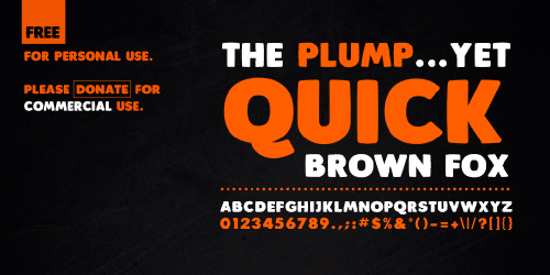 Plump Font