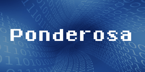 Ponderosa Font