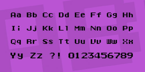 Ponderosa Font 3