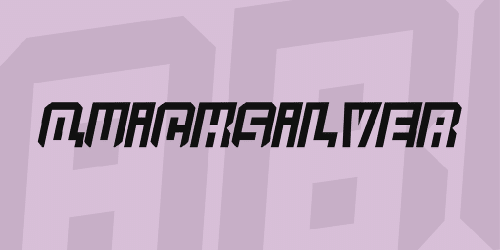 Quicksilver Techno Font