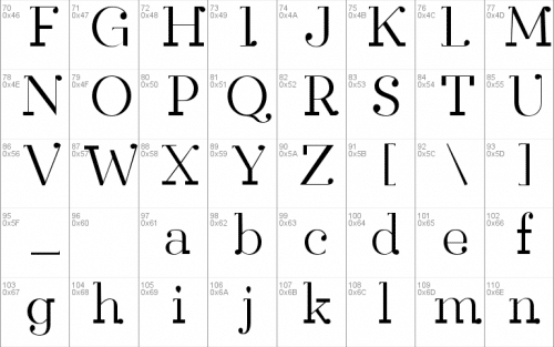 Rain Font 2