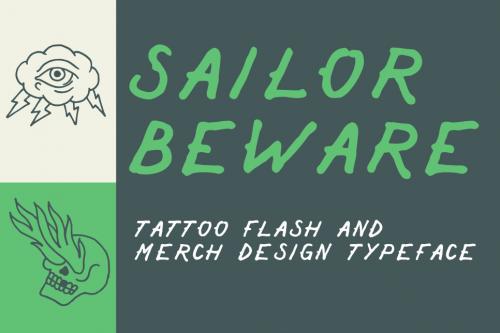 Sailor Beware Font