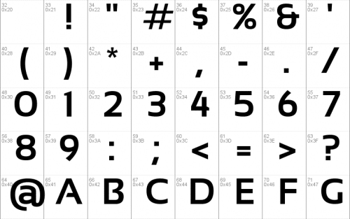 Sansation Font 1