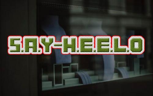 Say Hello Font