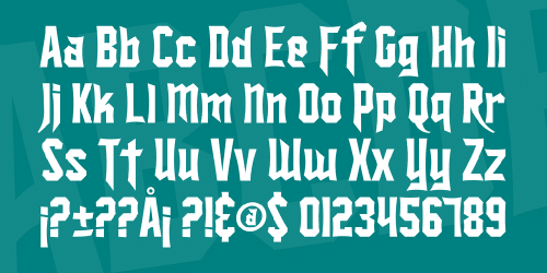 Sf Ironsides Font 2