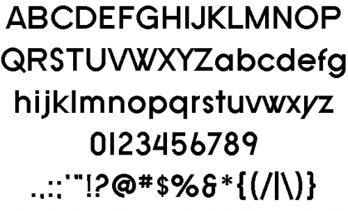 Sf Old Republic Font 1