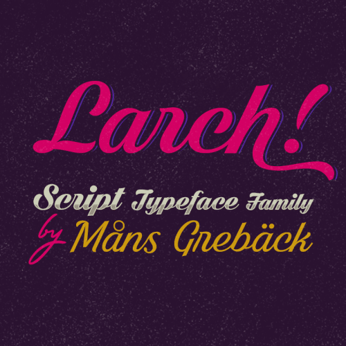 Shaded Larch Font
