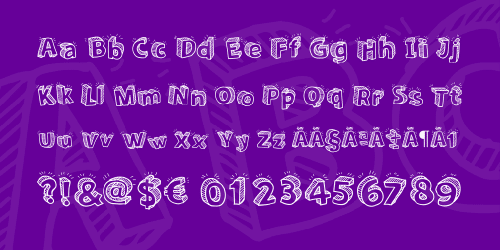 Sketch 3d Font 2