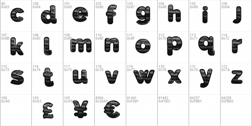 Slick Wave Font 3