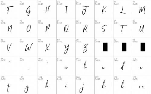 Sophistica Stylish Font 2