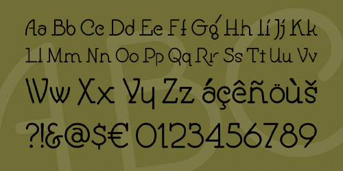 Speedball No1 Nf Font 3