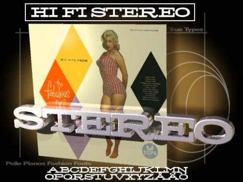 Stereo Font