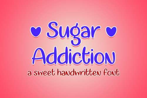 Sugar Addiction Font