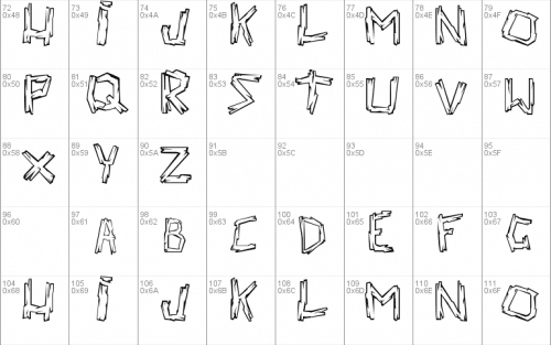 Walk The Plank Font 2