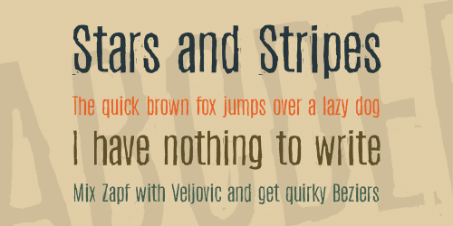 Woodcut Font 5