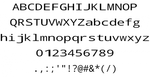World Wide Word Font 2