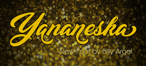 Yananeska Font