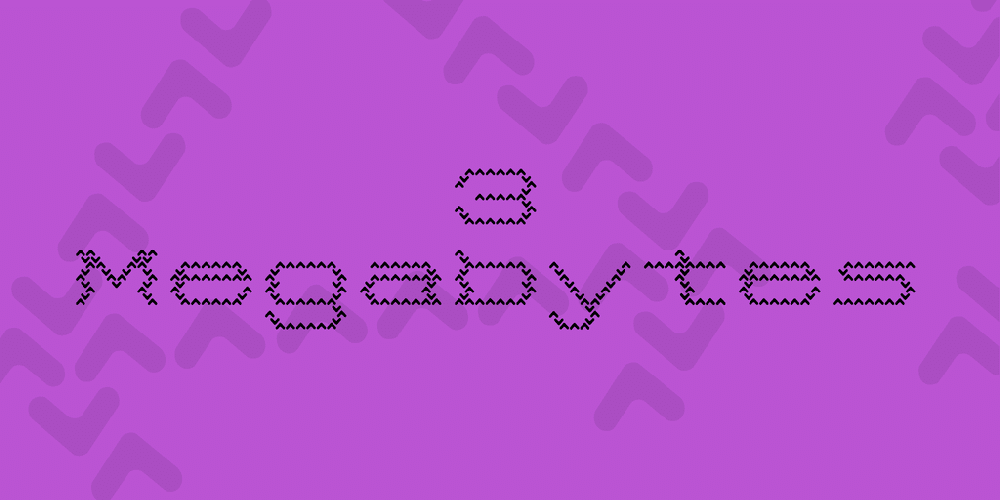 3 Megabytes Font (1)