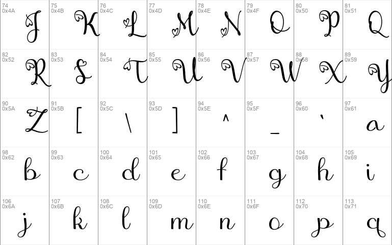 Agatha Font 2