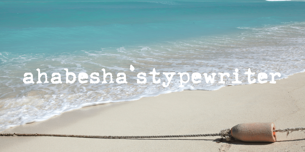 Ahabeshas Typewriter Font