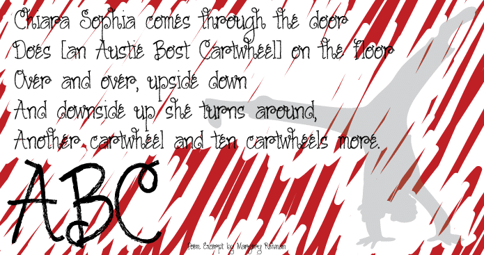 Austie Bost Cartwheels Font