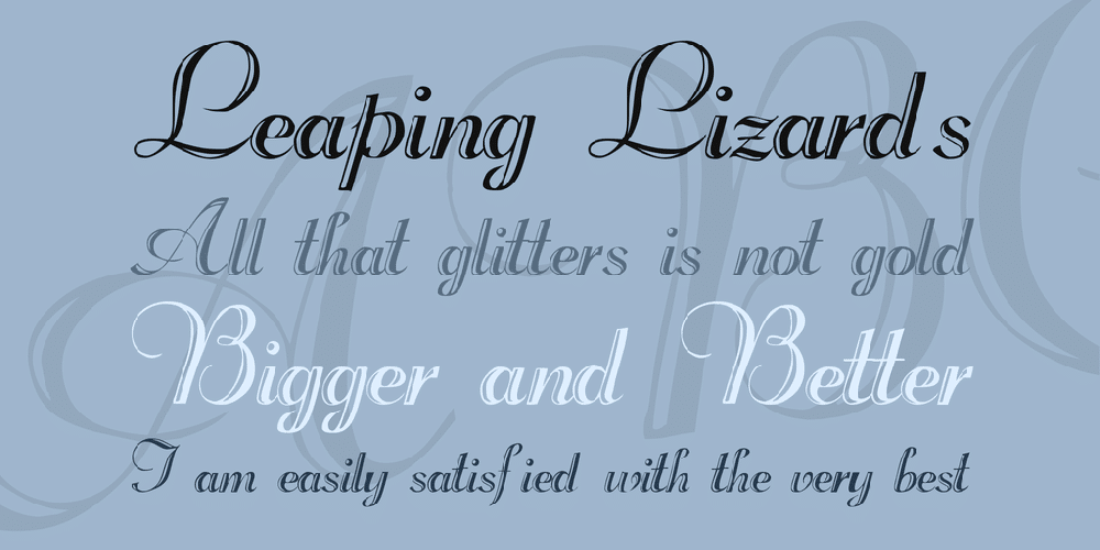 Beachman Script Font 1