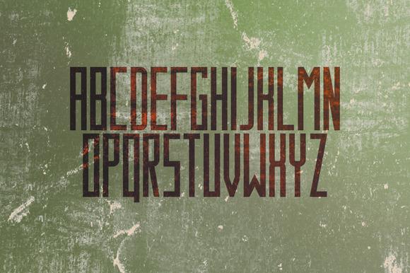 Behemoth Distressed Font 2