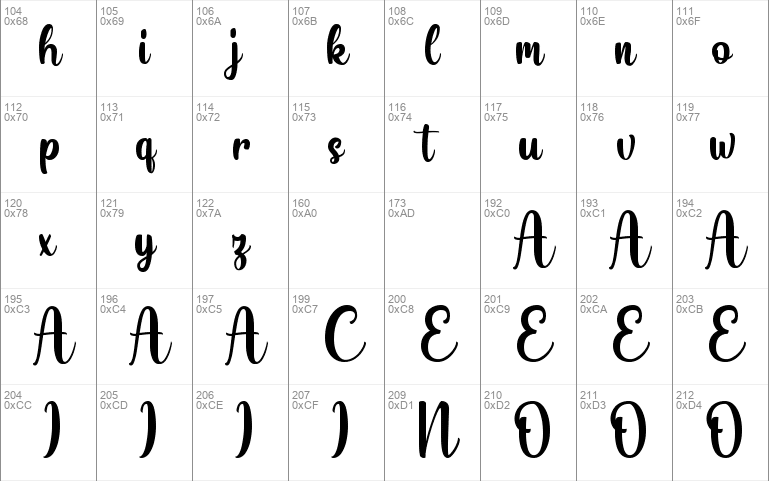 Belladia Font 2