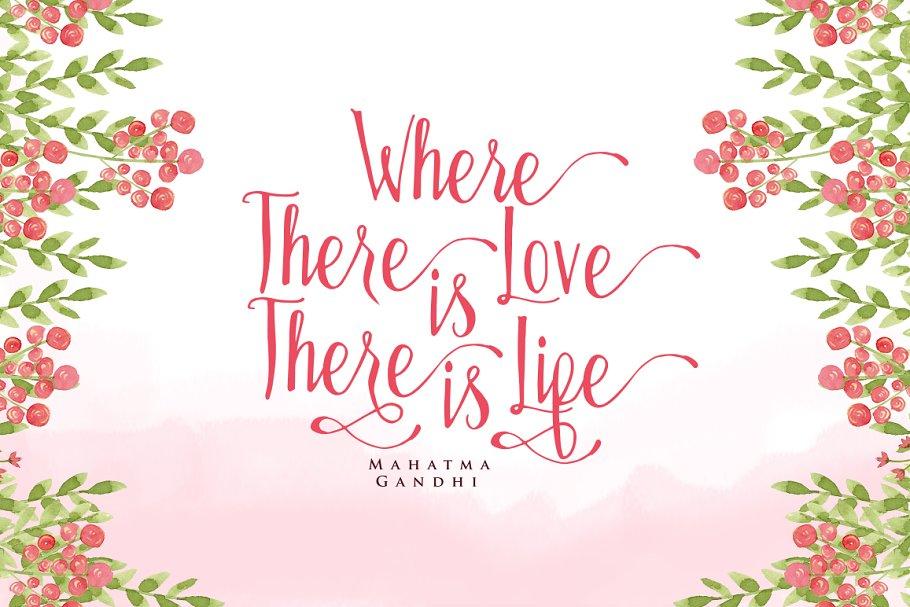 Bellanie Script Font 4