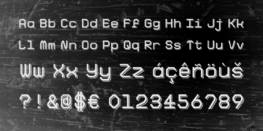 Big Pixel Font 3