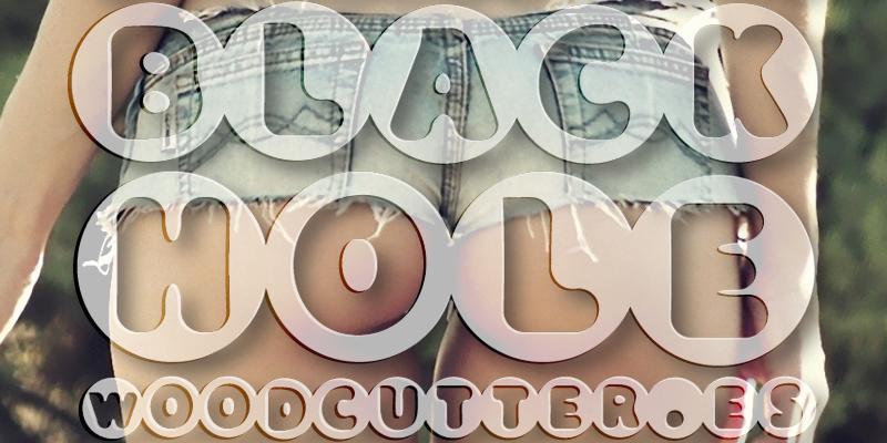 Black Hole Font