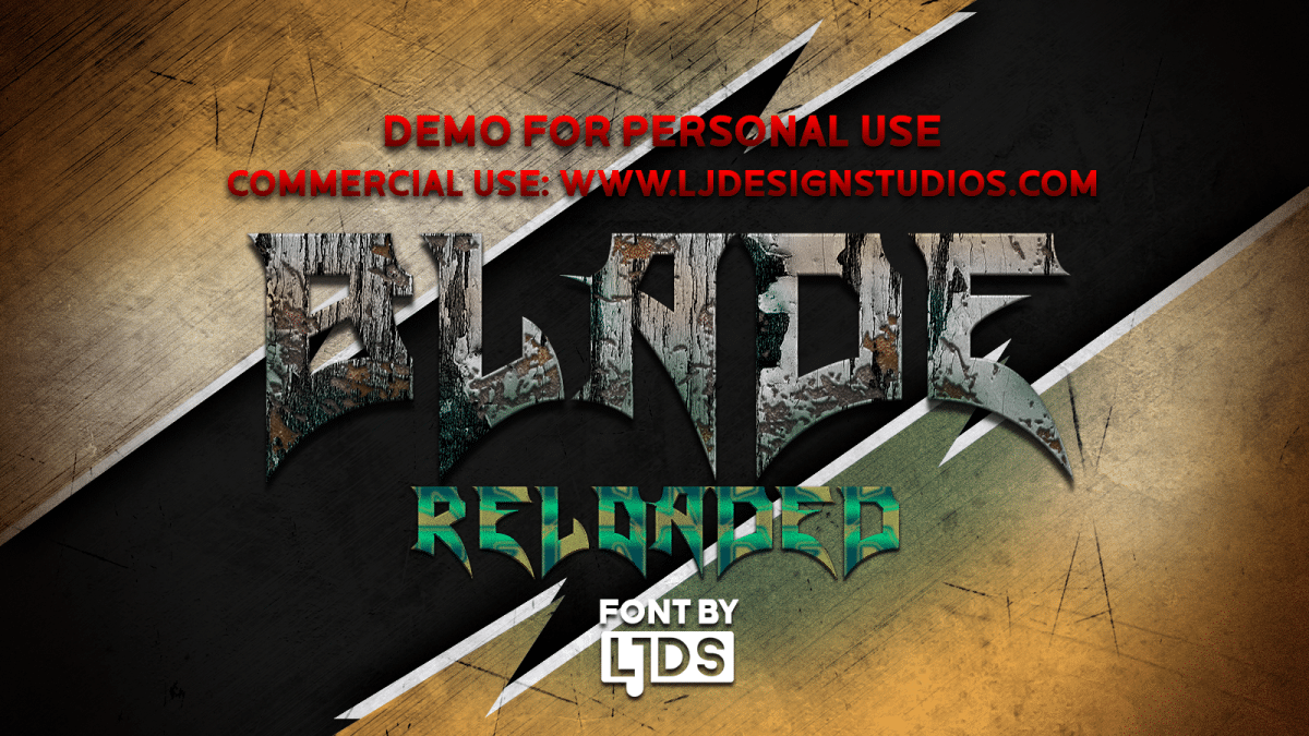 Blade Reloaded Font