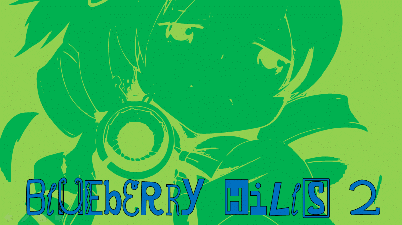 Blueberry Hills 2 Font