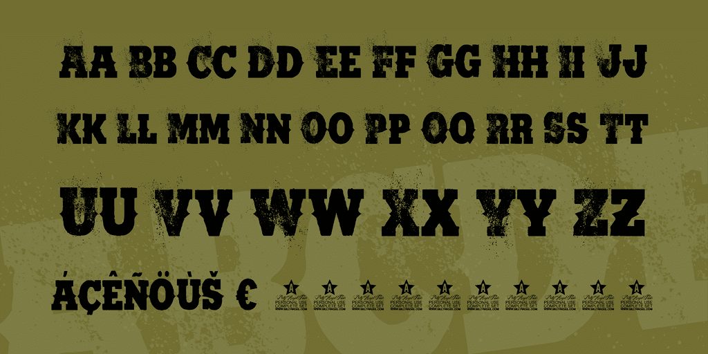 CAPTAIN BARBER Font 3