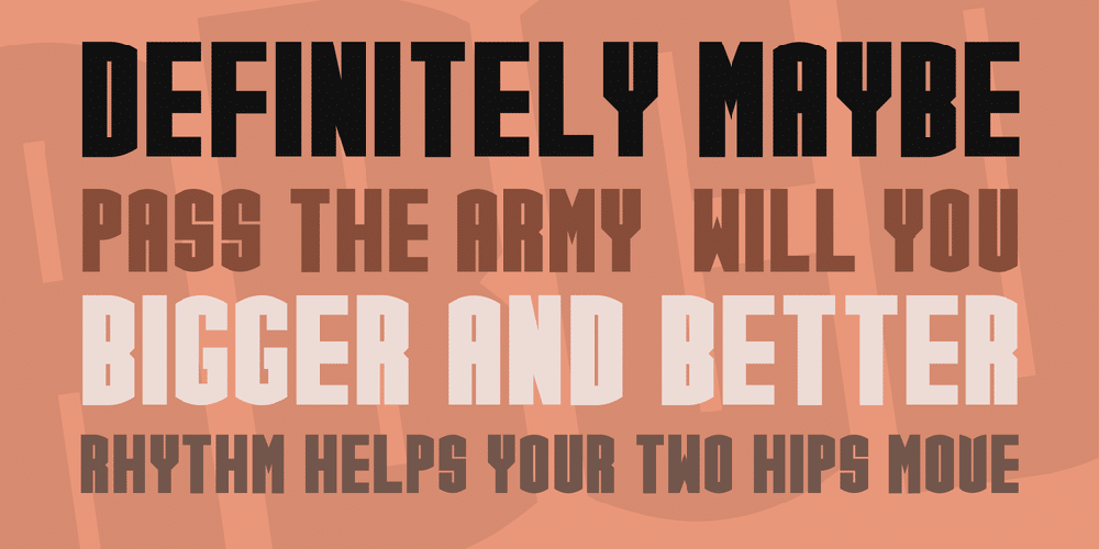 CGF Arch Reactor Font 2