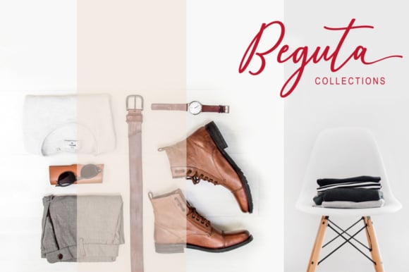 Capital Script Font 3