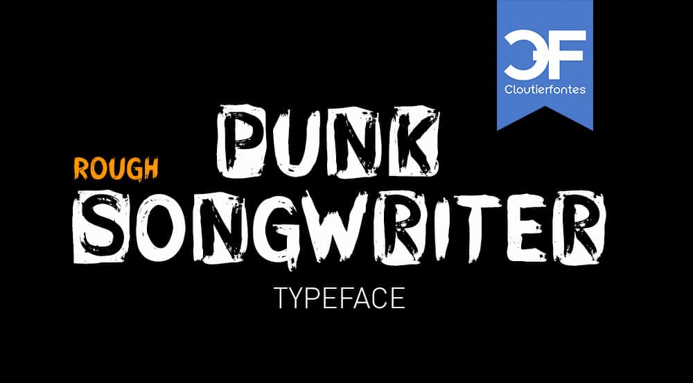 CF Punk Songwriter Font
