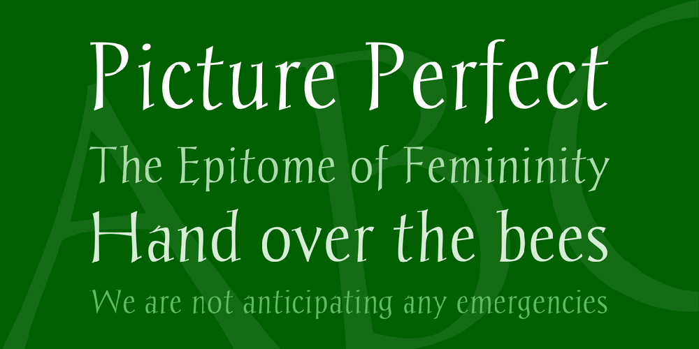 Chantelli Antiqua Font 1