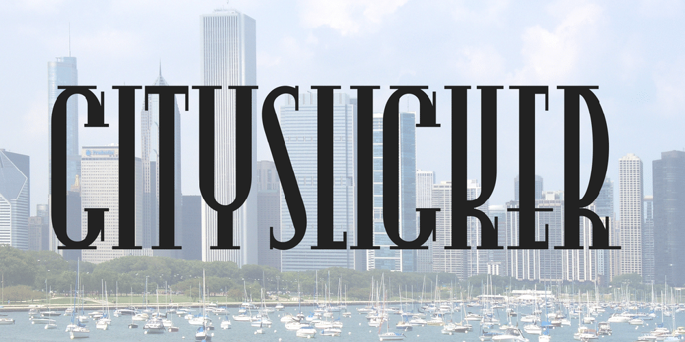 Cityslicker Font