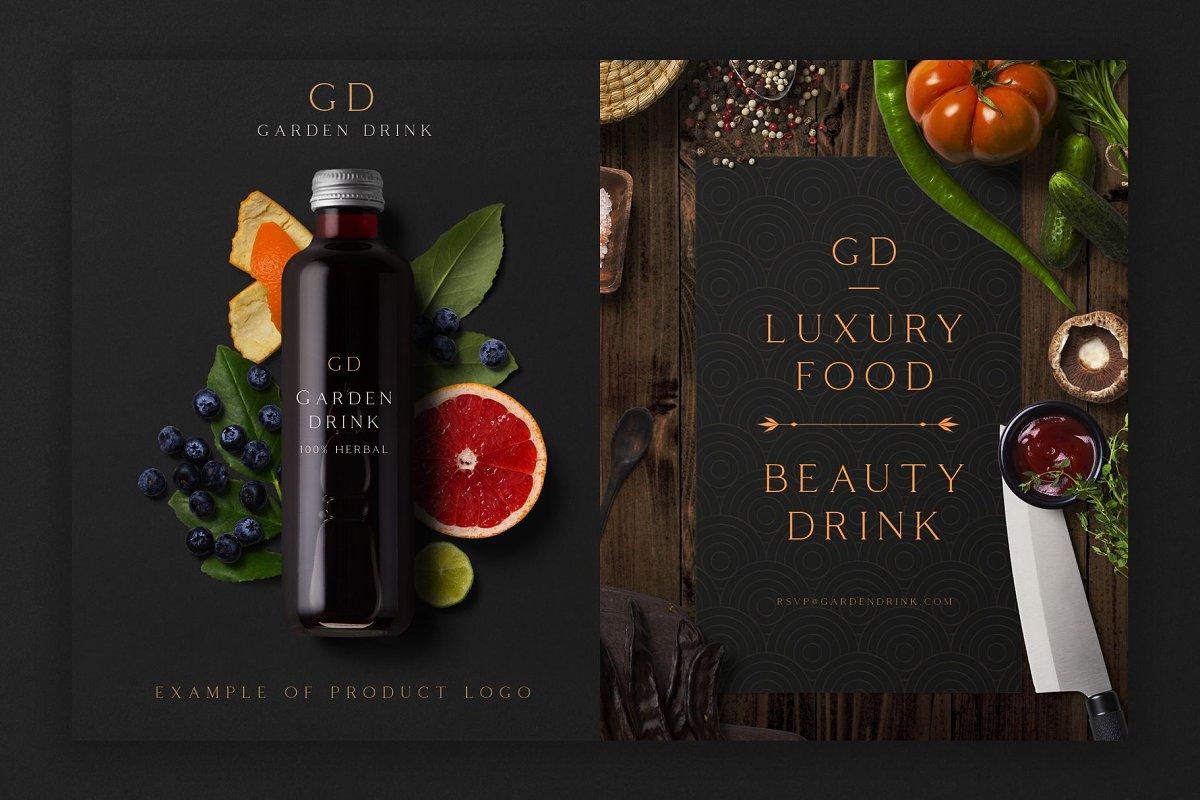 Coldiac Luxury Serif Font 3