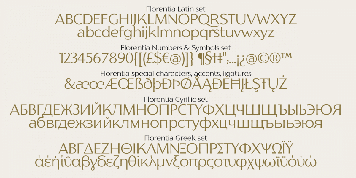 Florentia Extlt Font 9