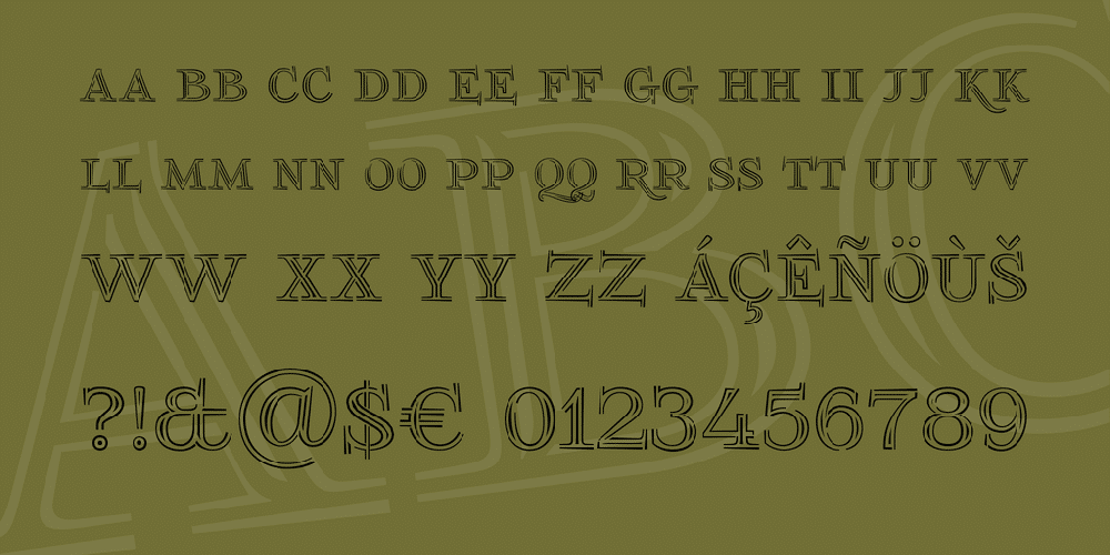 Foglihten Mo 03 Font