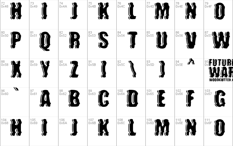 Future War Font 3